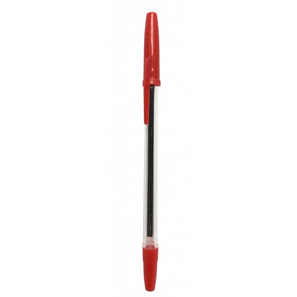 Ручка шариковая H-Tone 0,7 мм, красная, уп. 50 шт (PEN-HT-JJ20101C-R)