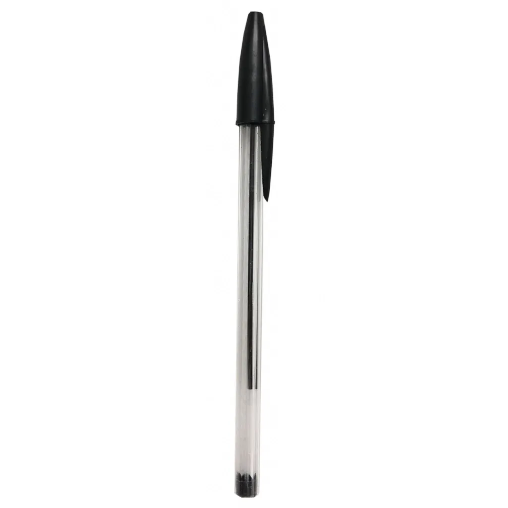Ручка шариковая H-Tone 0,7 мм, черная, уп. 50 шт (PEN-HT-JJ20103-B)