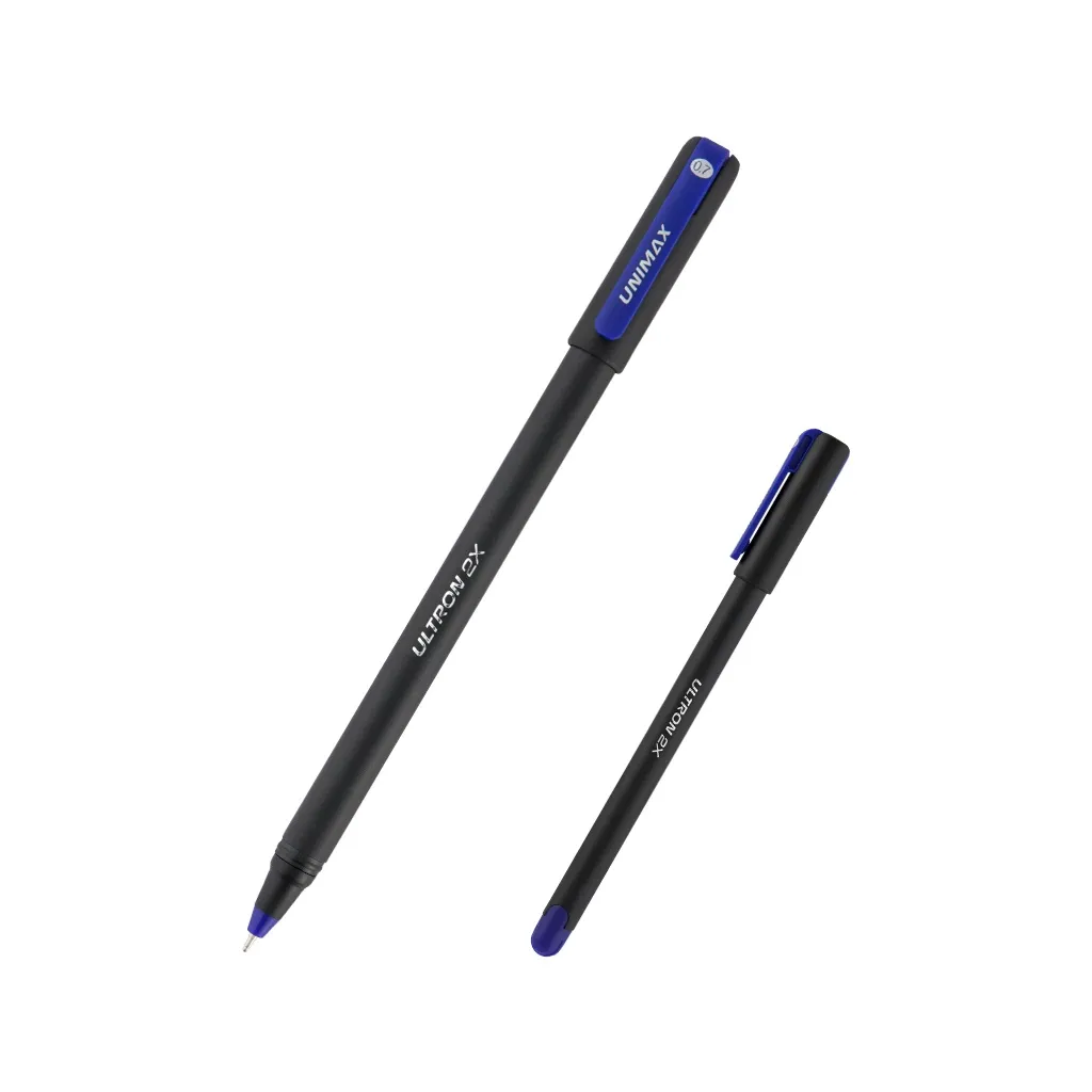 Ручка шариковая Unimax Ultron 2x, синий (UX-146-01)