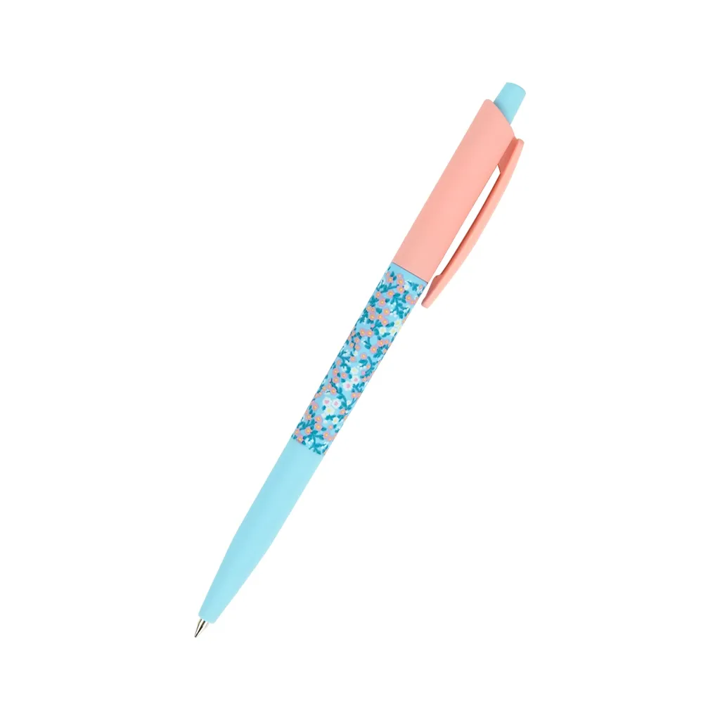 Ручка шариковая Axent автоматическая Spring, синяя (AB1090-31-A)