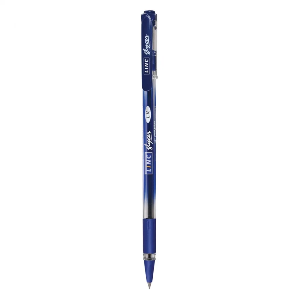 Ручка кулькова LINC Glycer 0,7 мм синя (411916)