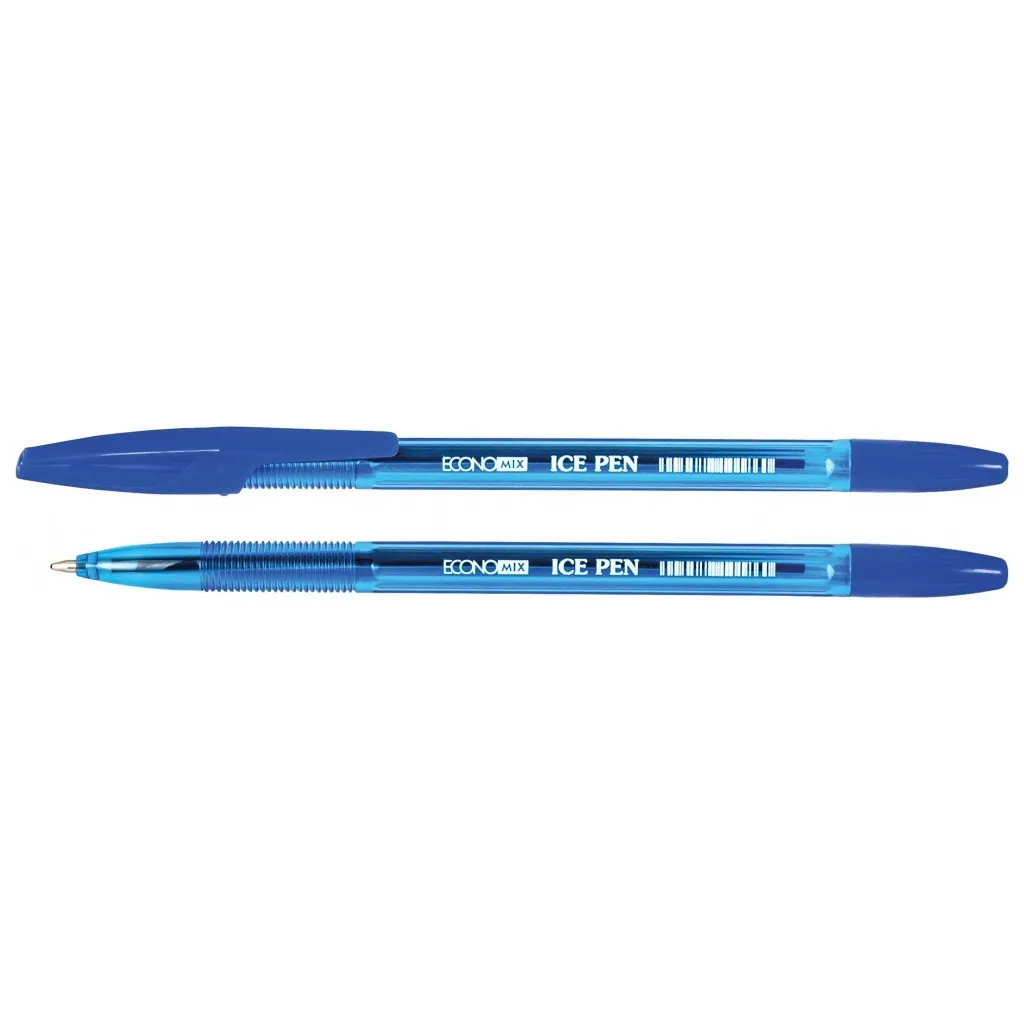 Ручка шариковая Economix ICE PEN 0,5мм, синий (E10186-02)