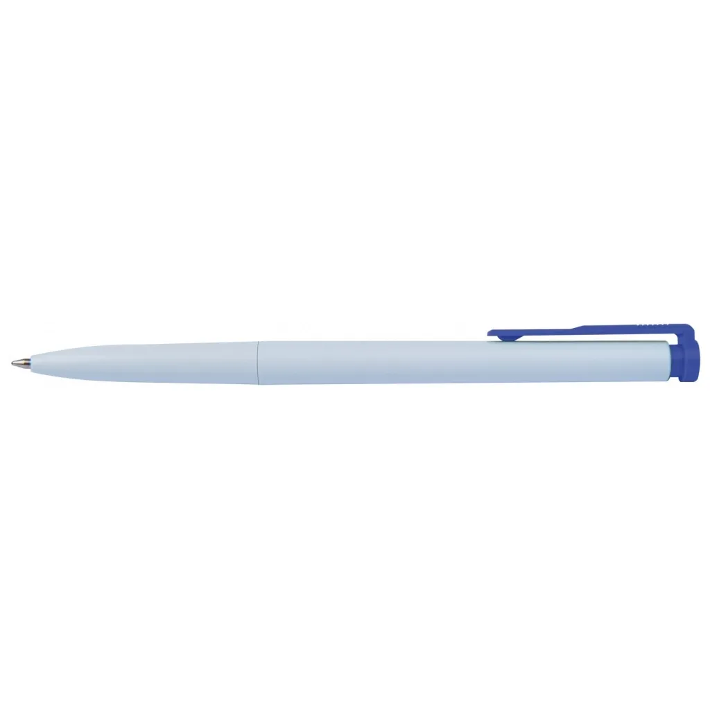 Ручка кулькова Economix promo DELHI. Корпус біло-синій, пише синім (E10236-02)