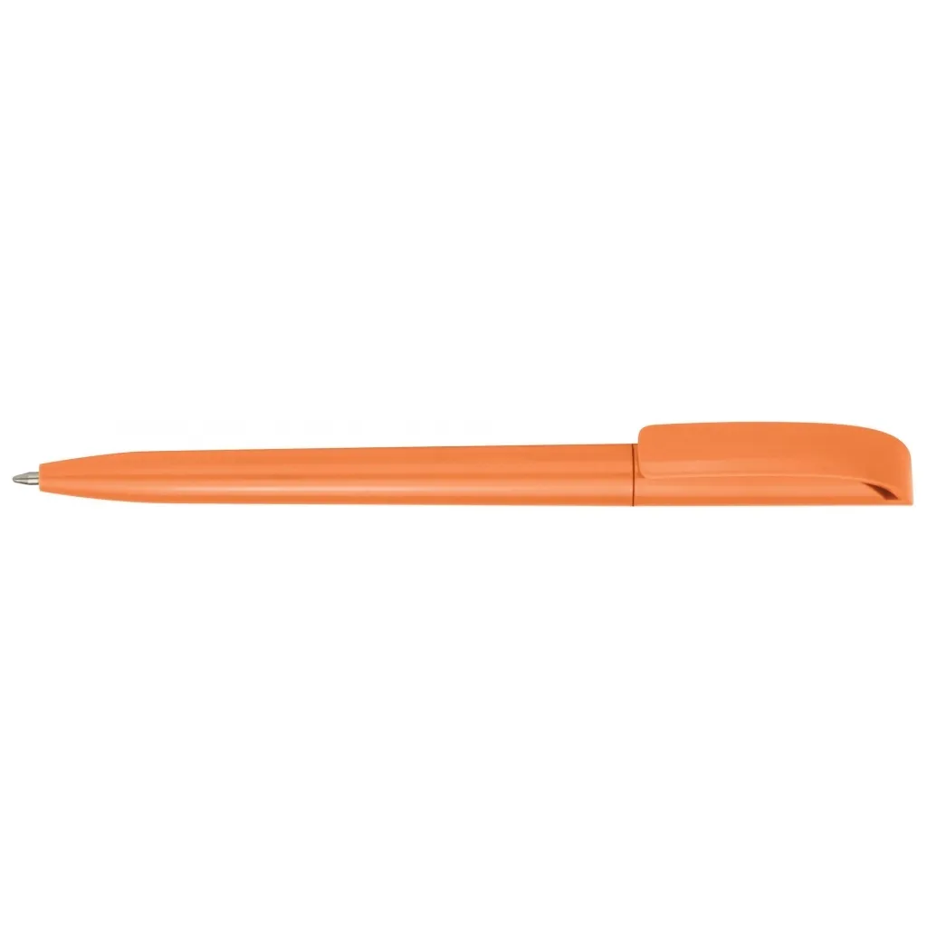 Ручка шариковая Economix promo GIRONA. Корпус оранжевый, пишет синим (E10240-06)