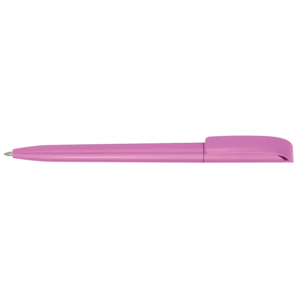 Ручка кулькова Economix promo GIRONA. Корпус рожевий, пише синім (E10240-09)