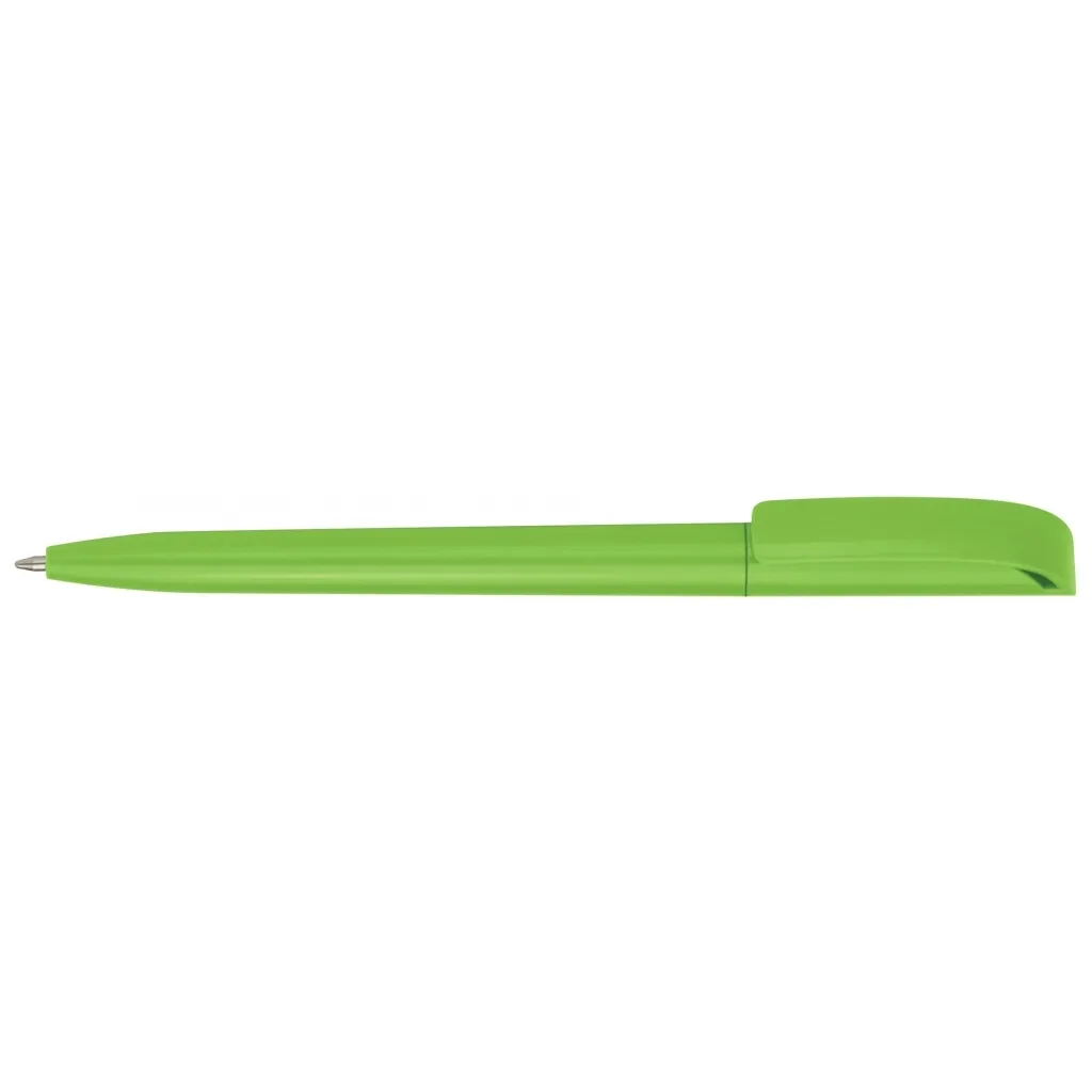Ручка кулькова Economix promo GIRONA. Корпус світло-зелений, пише синім (E10240-50)
