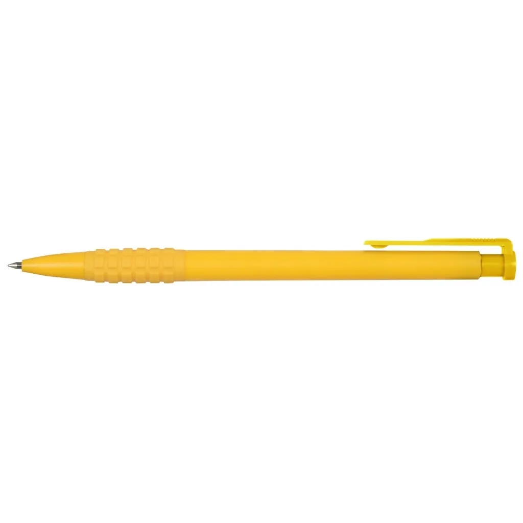 Ручка кулькова Economix promo MERCURY корпус жовтий, пише синім (E10104-05)