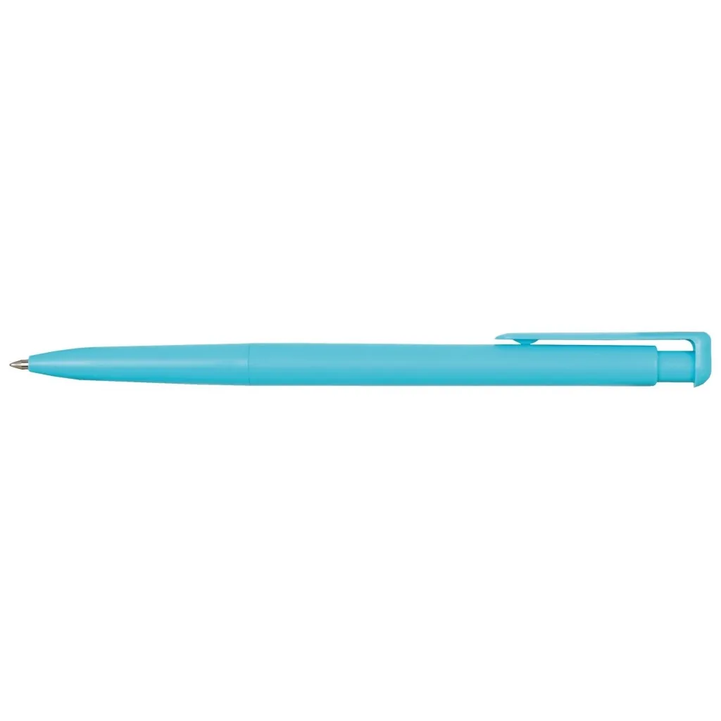 Ручка шариковая Economix promo VALENCIA. Корпус голубой, пишет синим (E10231-11)