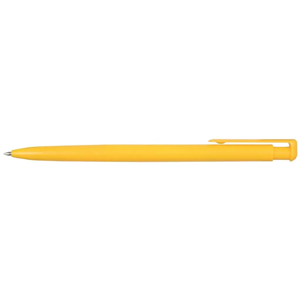 Ручка кулькова Economix promo VALENCIA. Корпус жовтий, пише синім (E10231-05)