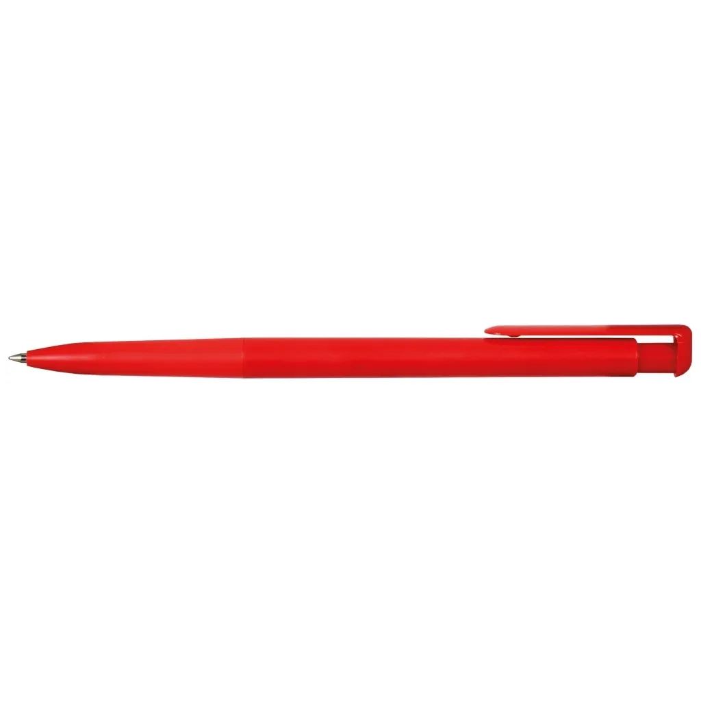 Ручка кулькова Economix promo VALENCIA. Корпус червоний, пише синім (E10231-03)