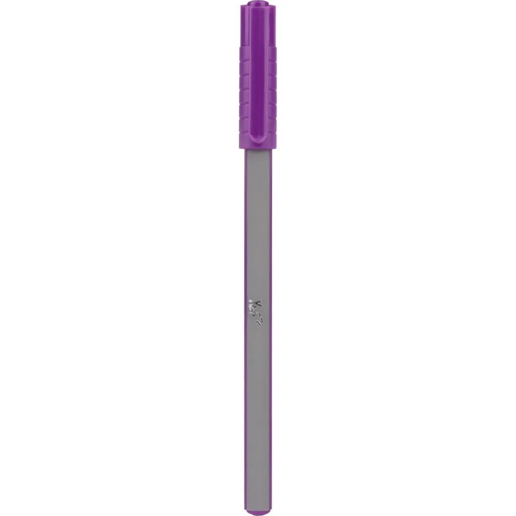Ручка шариковая Yes Triangular Gray 0,7 мм синяя (412103)