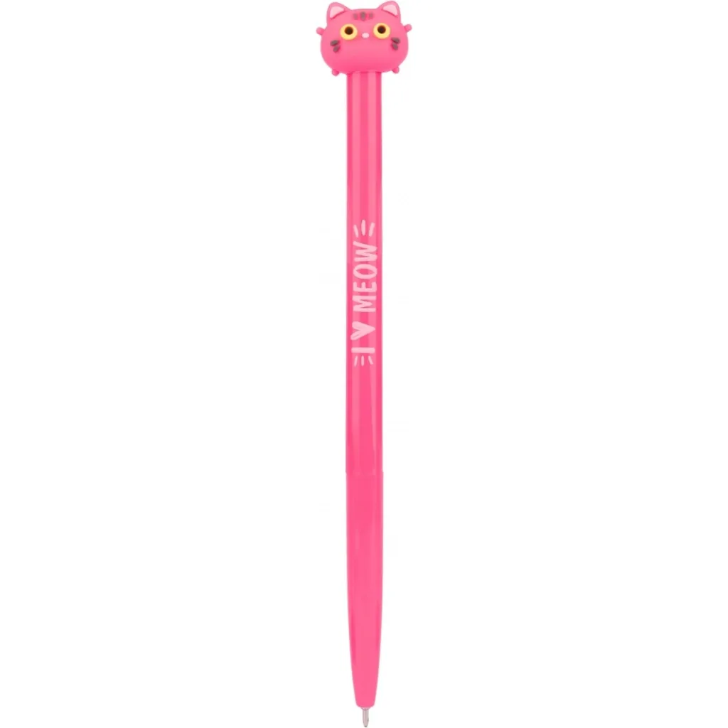 Ручка шариковая Yes Sweety Kitty автоматическая 0,7 мм синяя (411908)