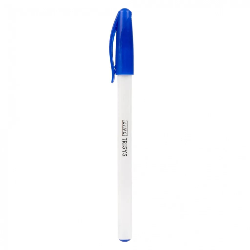 Ручка шариковая LINC Trisys 0,7 мм синяя (411715)