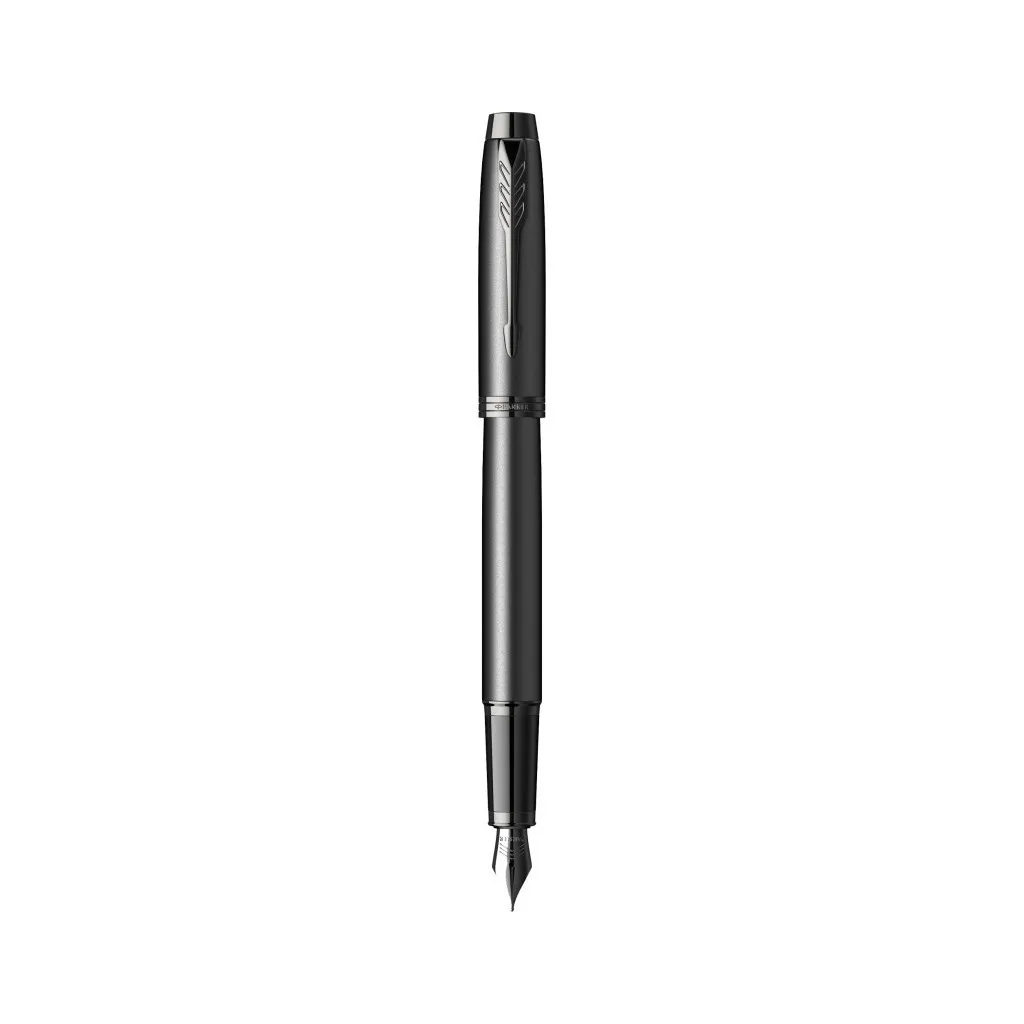 Ручка пір'яна Parker IM 17 Achromatic Black BT  FP F (22 911)