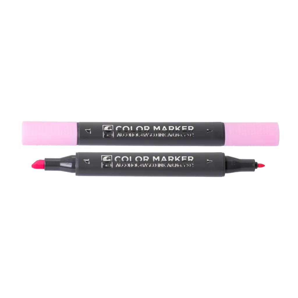 Художній маркер STA двосторонній для ескизів, блідо-пурпуровий (STA3202-89)