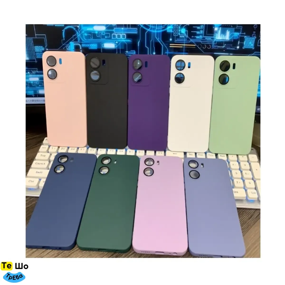 Чохол-накладка Cosmic Soft Case Glass Cam for Xiaomi Redmi Note 12 4G Lavender Blue