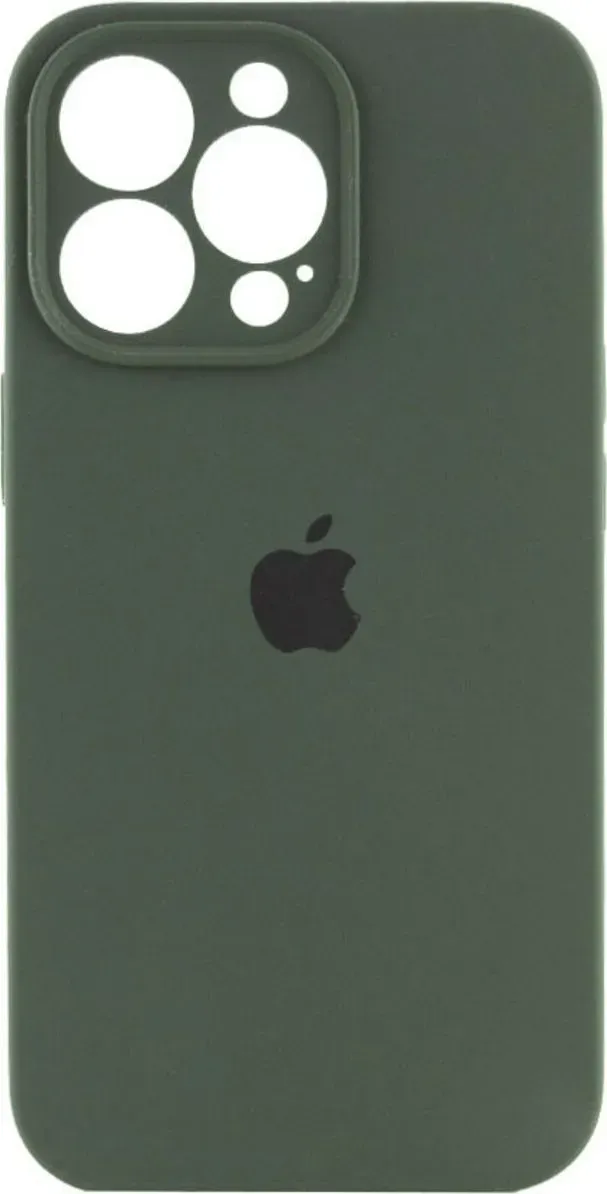 Чехол-накладка Silicone Full Case AA Camera Protect for Apple iPhone 14 Pro Max 40,Atrovirens