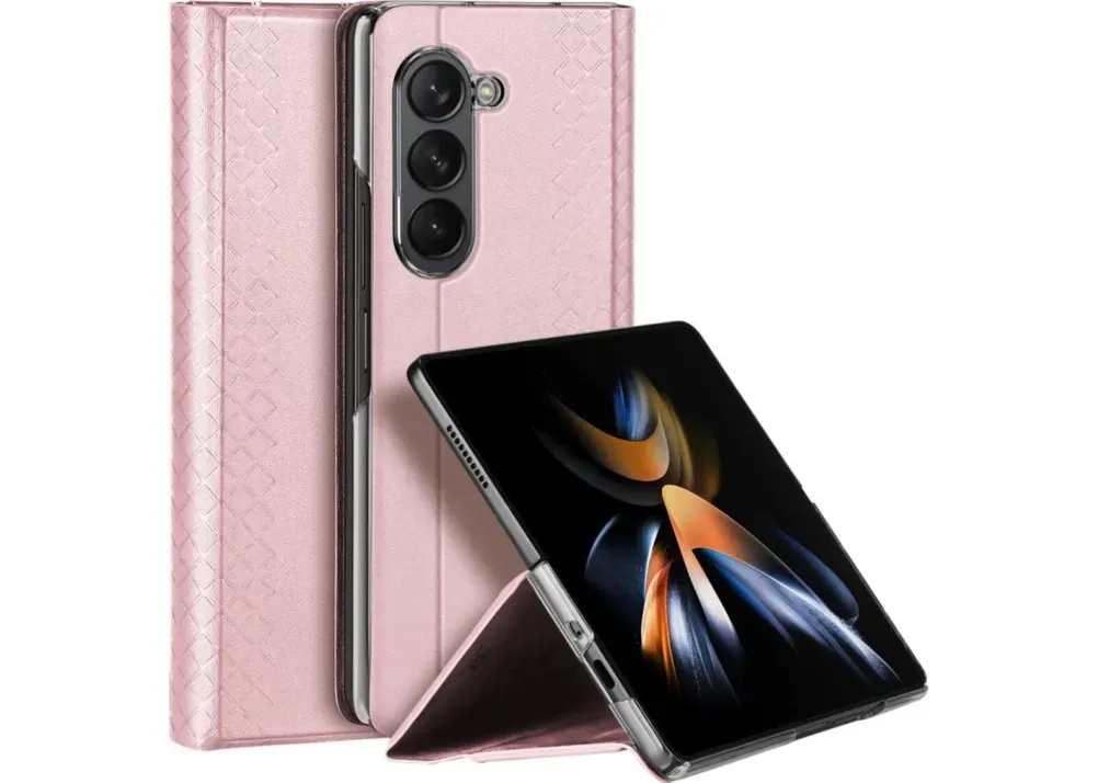 Чехол-книжка DUX DUCIS Bril for Samsung Fold 5 Pink