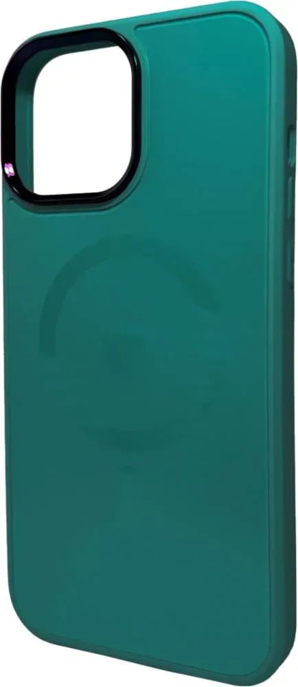 Чехол-накладка AG Glass Sapphire MagSafe Logo for Apple iPhone 13 Pro Max Green