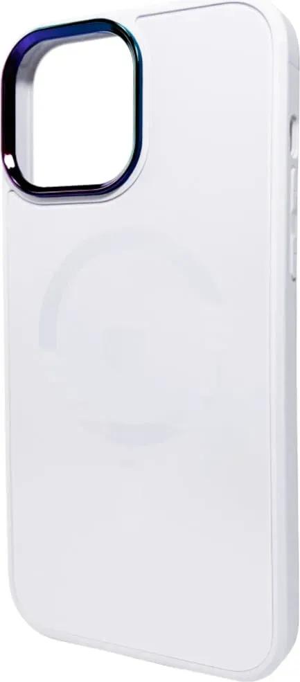 Чохол-накладка AG Glass Sapphire MagSafe Logo for Apple iPhone 13 Pro Max White