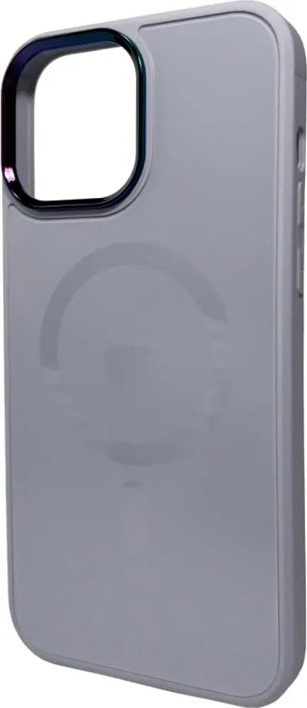 Чехол-накладка AG Glass Sapphire MagSafe Logo for Apple iPhone 13 Pro Max Grey