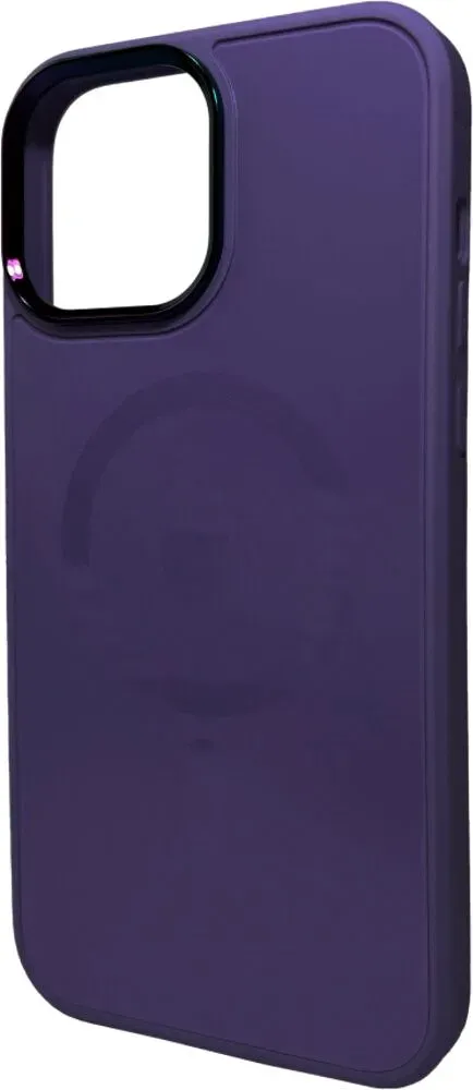 Чохол-накладка AG Glass Sapphire MagSafe Logo for Apple iPhone 15 Pro Max Purple