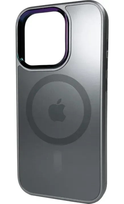Чехол-накладка AG Glass Sapphire MagSafe Logo for Apple iPhone 14 Pro Grey
