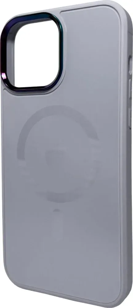 Чохол-накладка AG Glass Sapphire MagSafe Logo for Apple iPhone 15 Pro Max Grey