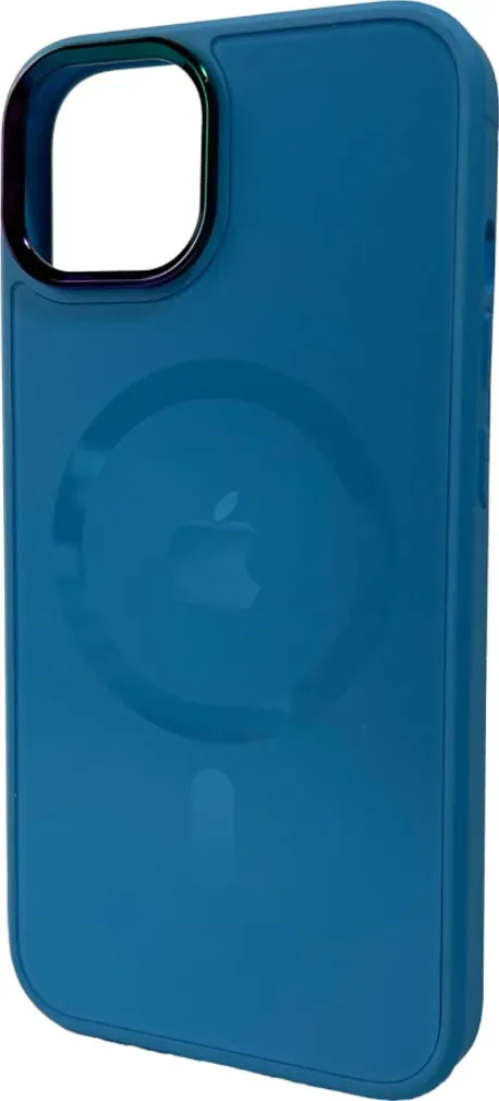 Чохол-накладка AG Glass Sapphire MagSafe Logo for Apple iPhone 11 Blue