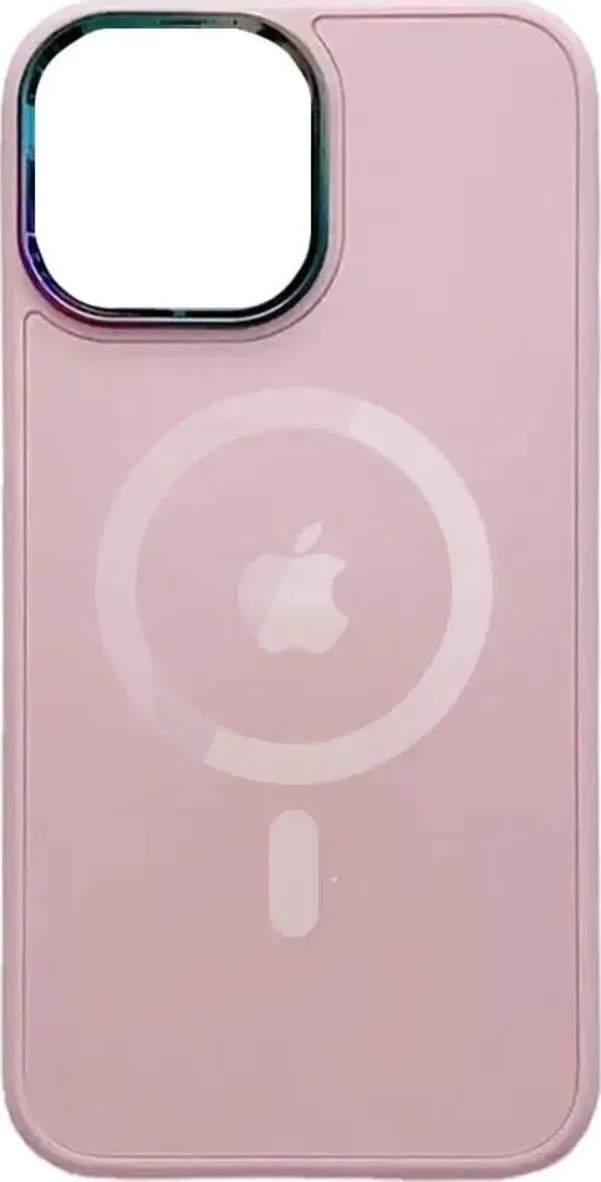 Чехол-накладка AG Glass Sapphire MagSafe Logo for Apple iPhone 14 Pro Rose Gold