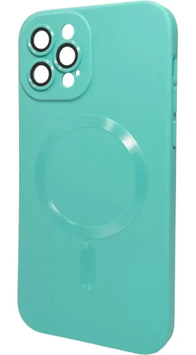 Чехол-накладка Cosmic Frame MagSafe Color for Apple iPhone 12 Pro Light Green