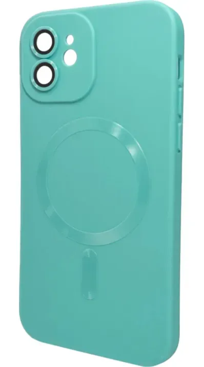 Чехол-накладка Cosmic Frame MagSafe Color for Apple iPhone 12 Light Green