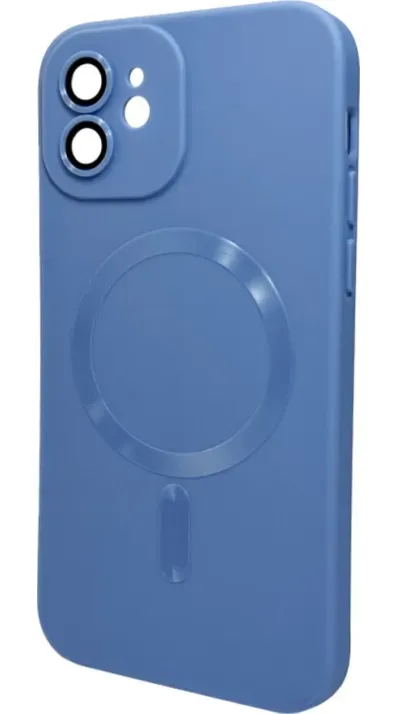 Чохол-накладка Cosmic Frame MagSafe Color for Apple iPhone 12 Sierra Blue