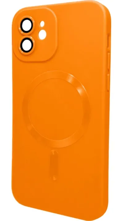 Чохол-накладка Cosmic Frame MagSafe Color for Apple iPhone 12 Orange