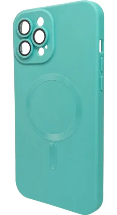 Чохол-накладка Cosmic Frame MagSafe Color for Apple iPhone 12 Pro Max Light Green