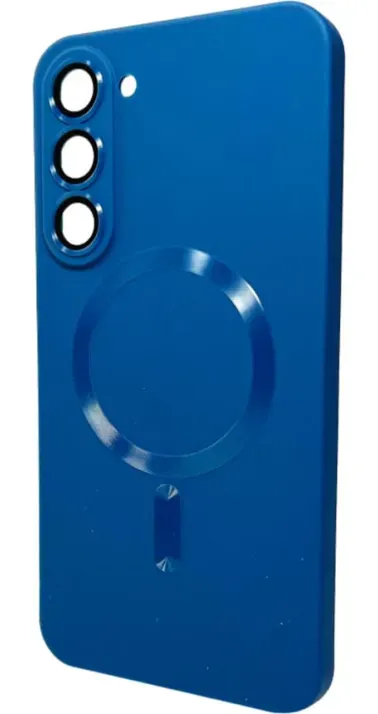 Чехол-накладка Cosmic Frame MagSafe Color for Samsung S23 Plus Navy Blue