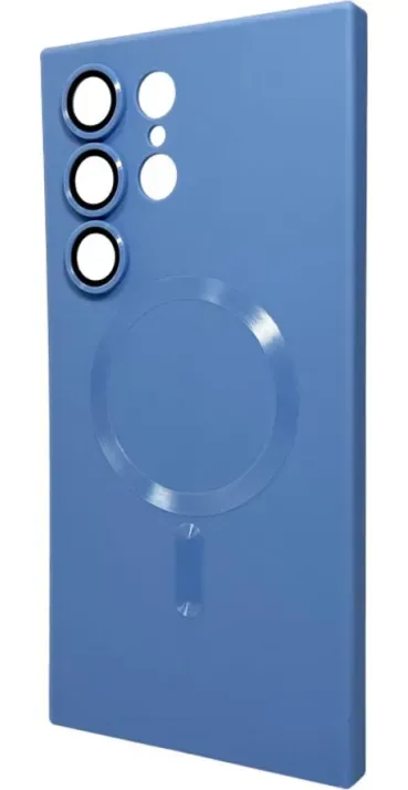 Чехол-накладка Cosmic Frame MagSafe Color for Samsung S23 Ultra Sierra Blue