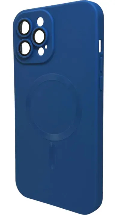 Чохол-накладка Cosmic Frame MagSafe Color for Apple iPhone 12 Pro Max Navy Blue