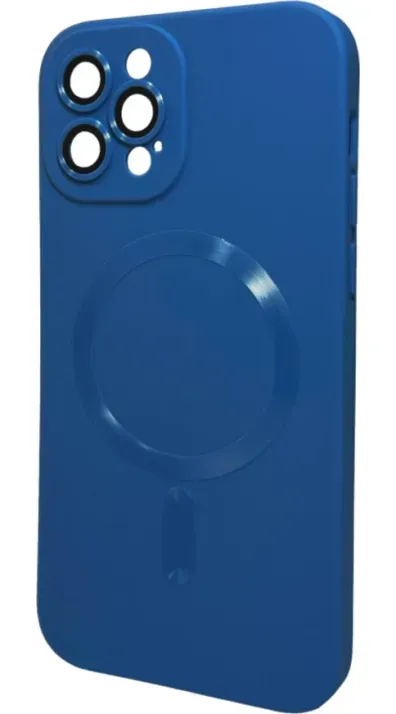 Чехол-накладка Cosmic Frame MagSafe Color for Apple iPhone 12 Pro Navy Blue