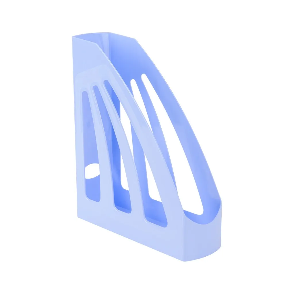 Лоток для бумаг Axent вертикальный Pastelini, голубой (4045-22-А)