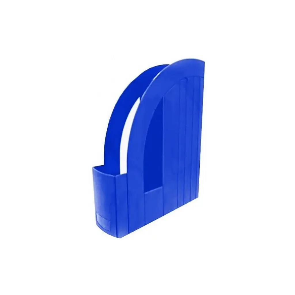 Лоток для бумаг Economix вертикальный пластик, синий (E31901-02)