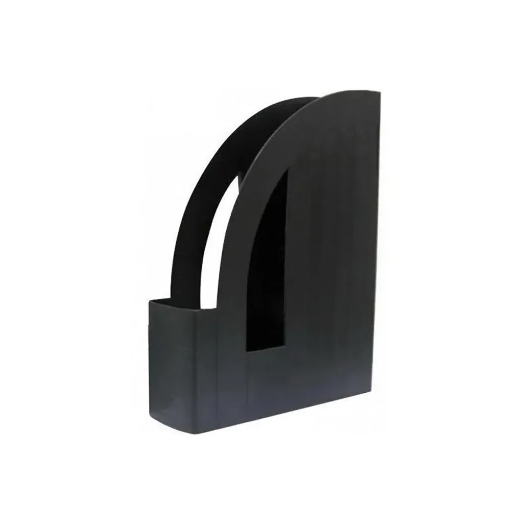 Лоток для бумаг Economix вертикальный пластик, черный (E31901-01)