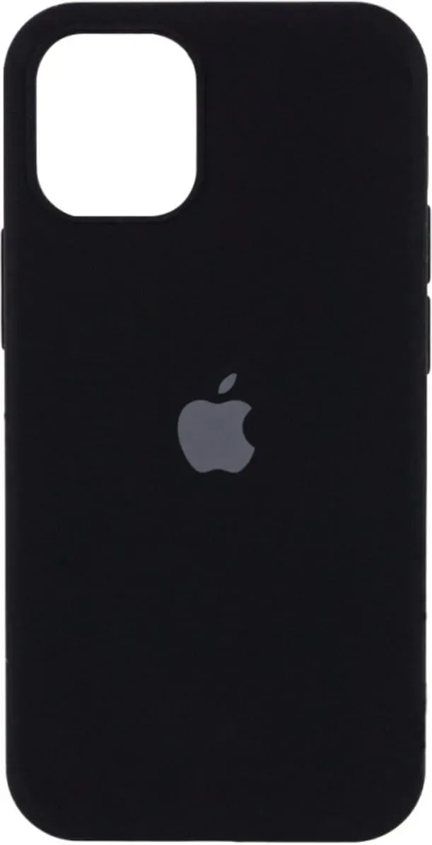 Чехол-накладка Silicone Full Case AA Open Cam for Apple iPhone 15 Pro Max 14,Black