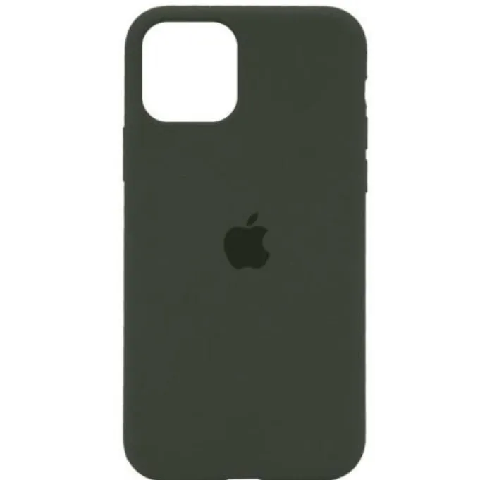 Чохол-накладка Silicone Full Case AA Open Cam for Apple iPhone 11 Pro кругл 40,Atrovirens