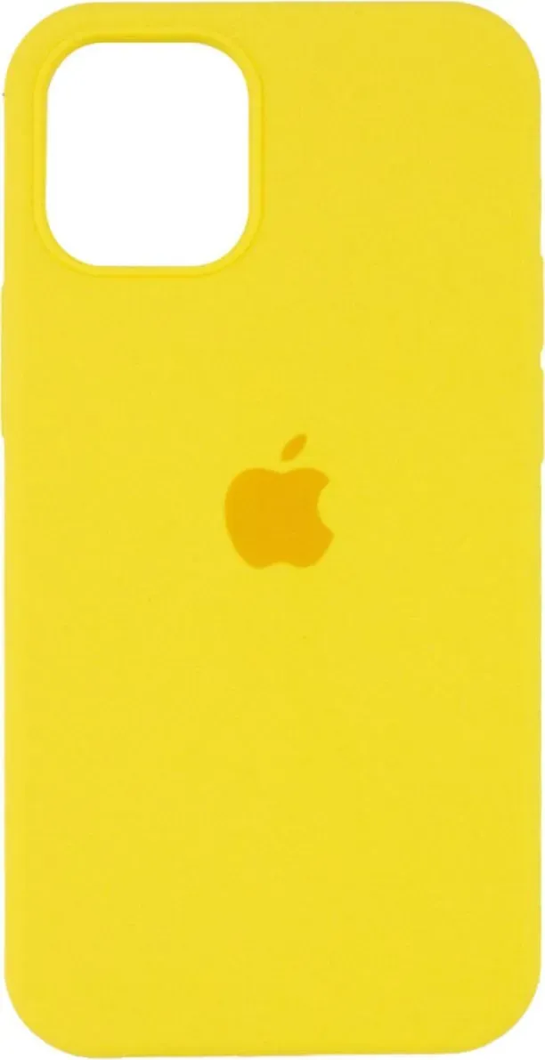 Чехол-накладка Silicone Full Case AA Open Cam for Apple iPhone 14 Pro Max 56,Sunny Yellow