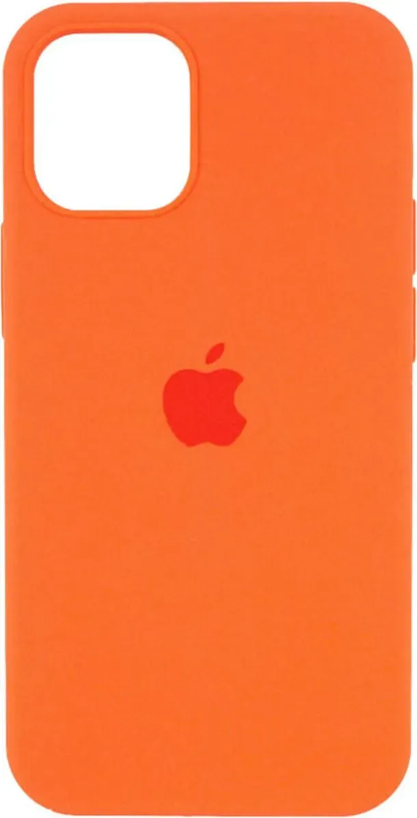 Чехол-накладка Silicone Full Case AA Open Cam for Apple iPhone 14 Pro Max 52,Orange