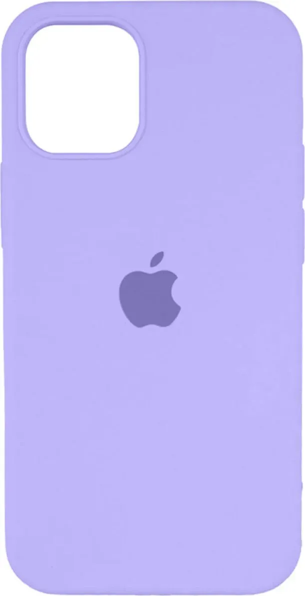 Чехол-накладка Silicone Full Case AA Open Cam for Apple iPhone 12 26,Elegant Purple