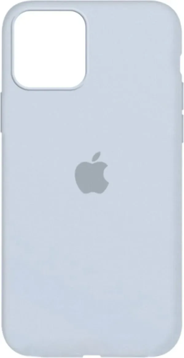 Чехол-накладка Silicone Full Case AA Open Cam for Apple iPhone 15 Pro Max 27,Mist Blue