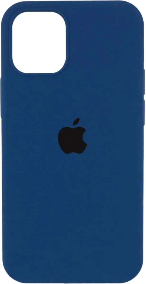 Чохол-накладка Silicone Full Case AA Open Cam for Apple iPhone 15 Pro Max 39,Navy Blue