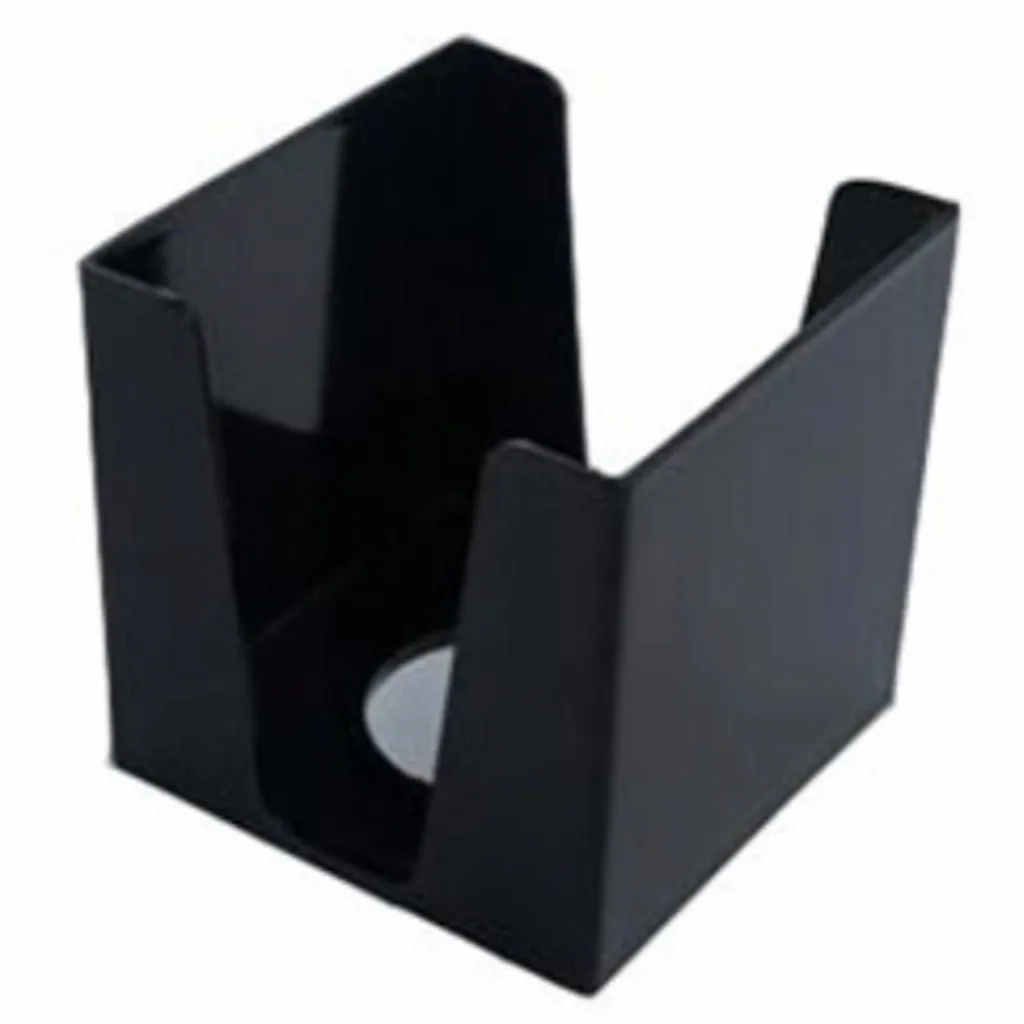 Подставка-куб для писем и бумаг КиП 90х90х90 мм черный (BOXP-KIP-BK999B)